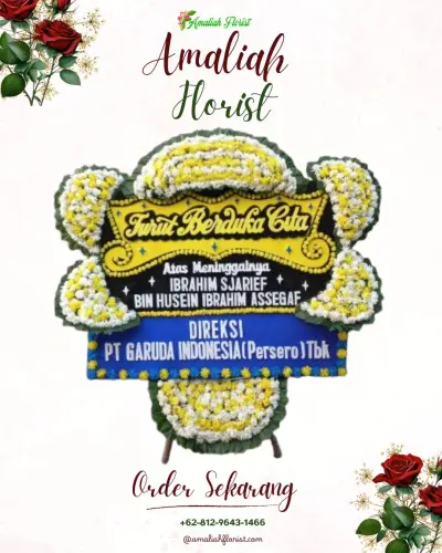 Papan Bunga Duka di Catur